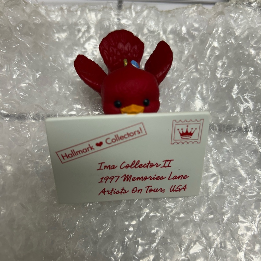 Hallmark 1997 Red Bird Keepsake Ornament